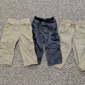 Toddler Boy Cargo Pants Bundle - Size 18-24 months